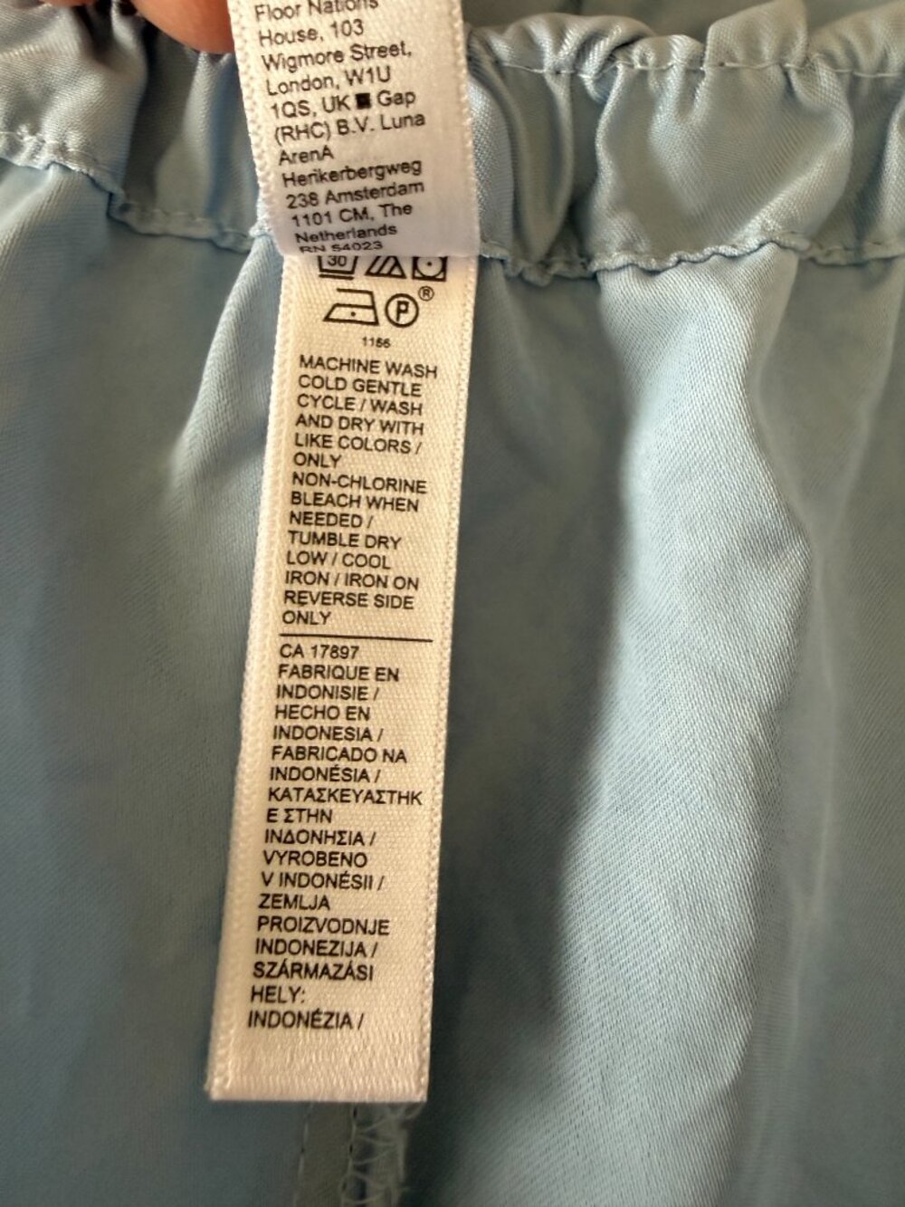 Women's M Athleta Calm Cool Romper in Quarry Blue - Picture 9 of 11